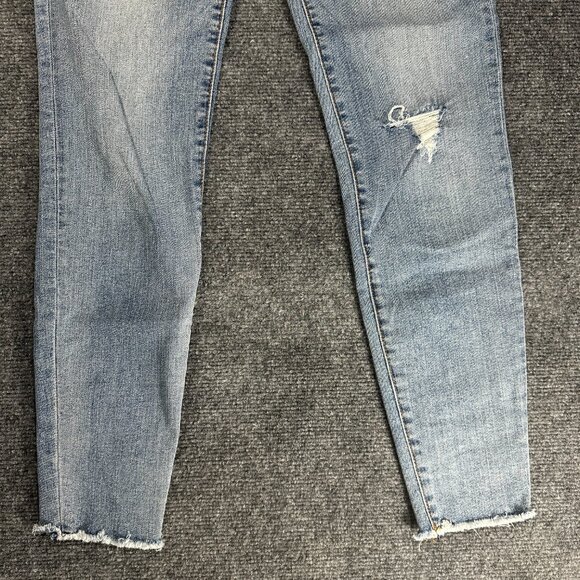 Kut From The Kloth Jeans Womens 2 Connie Ankle Skinny Cotton Stretch Raw Hems - Picture 2 of 8